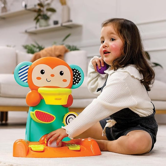 Infantino Shoot 'N Score Happy Hoops| 12m+