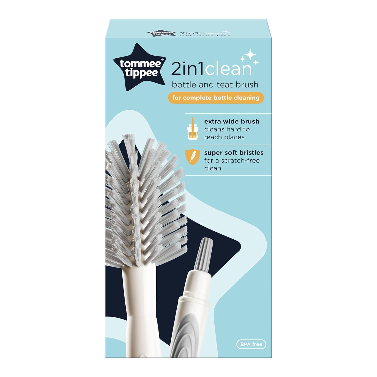 Tommee Tippee Closer to nature bottle brush and teat brush
