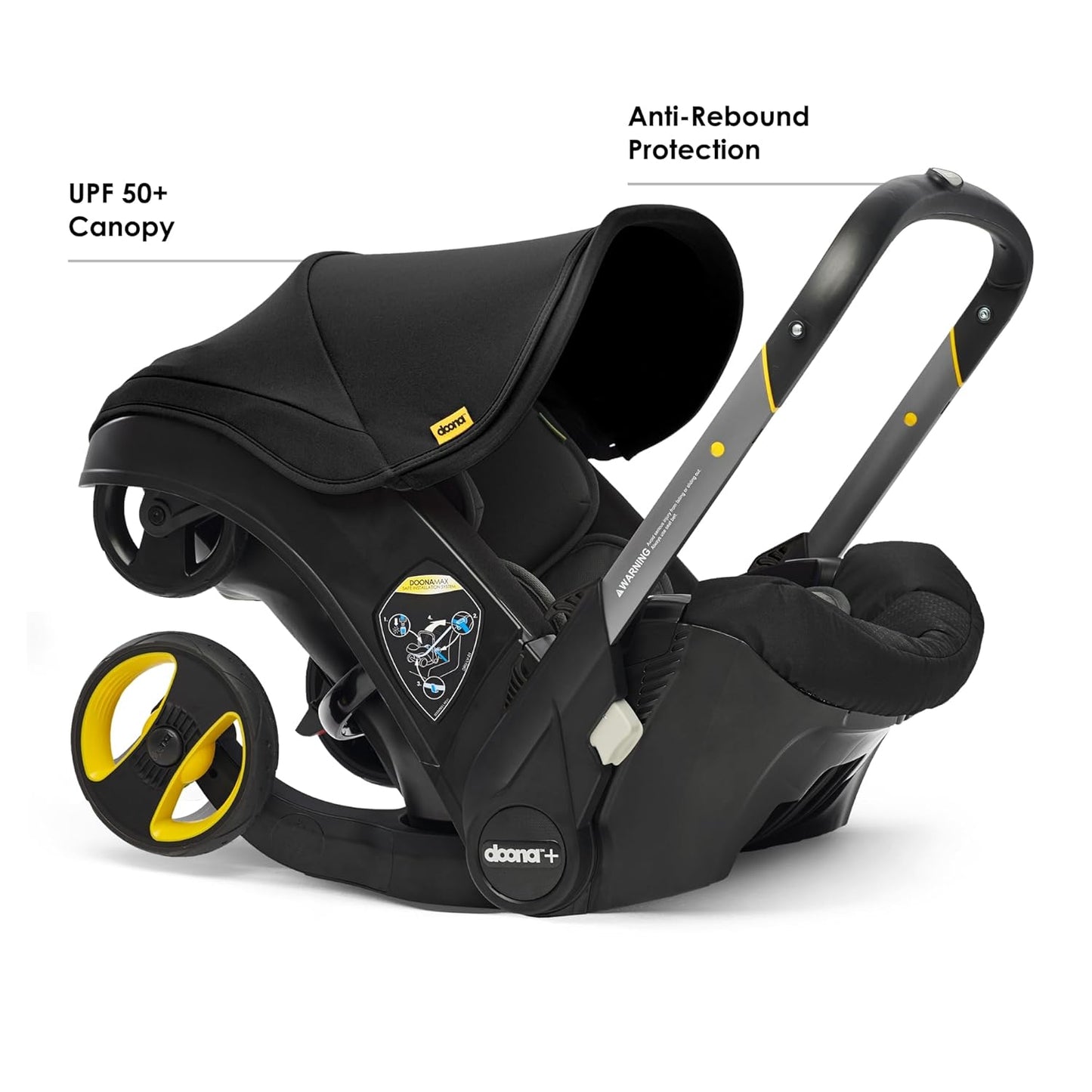 Doona X Infant Car Seat Nitro Black