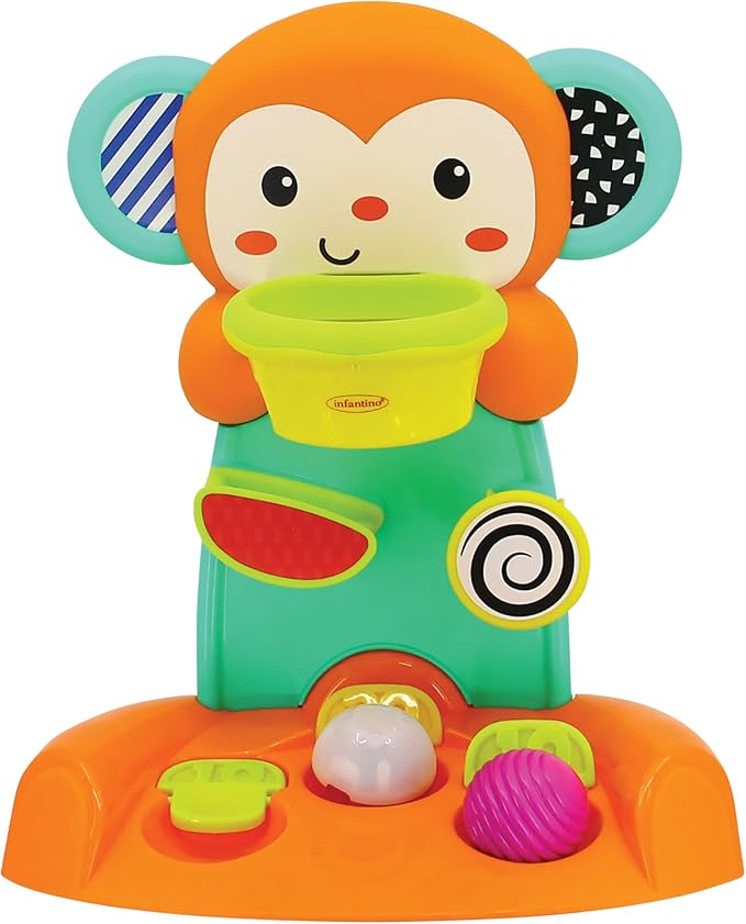 Infantino Shoot 'N Score Happy Hoops| 12m+