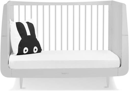 Snuz Kot Skandi Cot Bed- Haze Grey