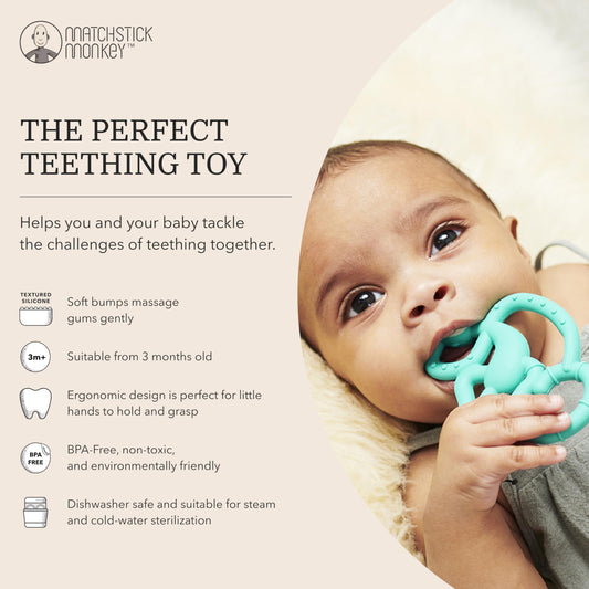 Matchstick Monkey Mini Monkey Teether