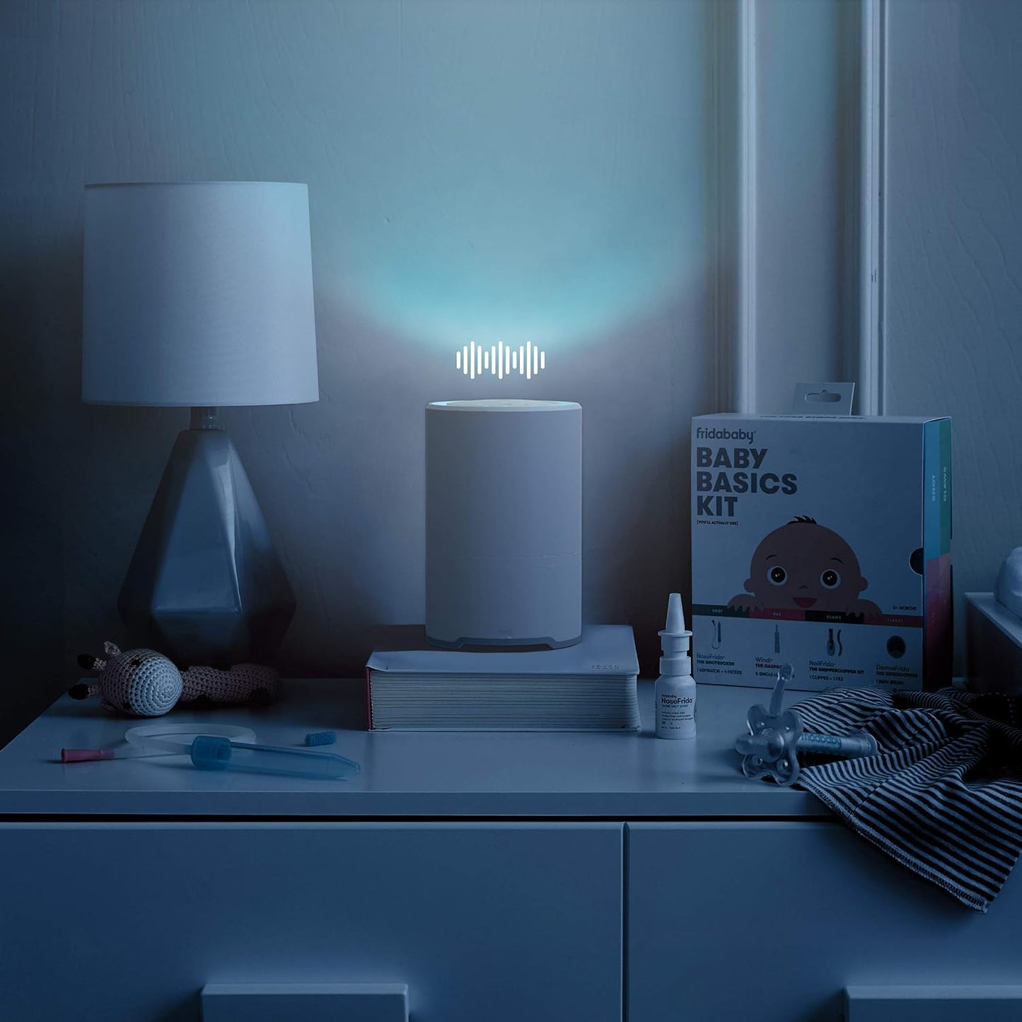 Frida baby 3 In 1 Sound Machine for Sleeping, Nightlight & Air Purifier