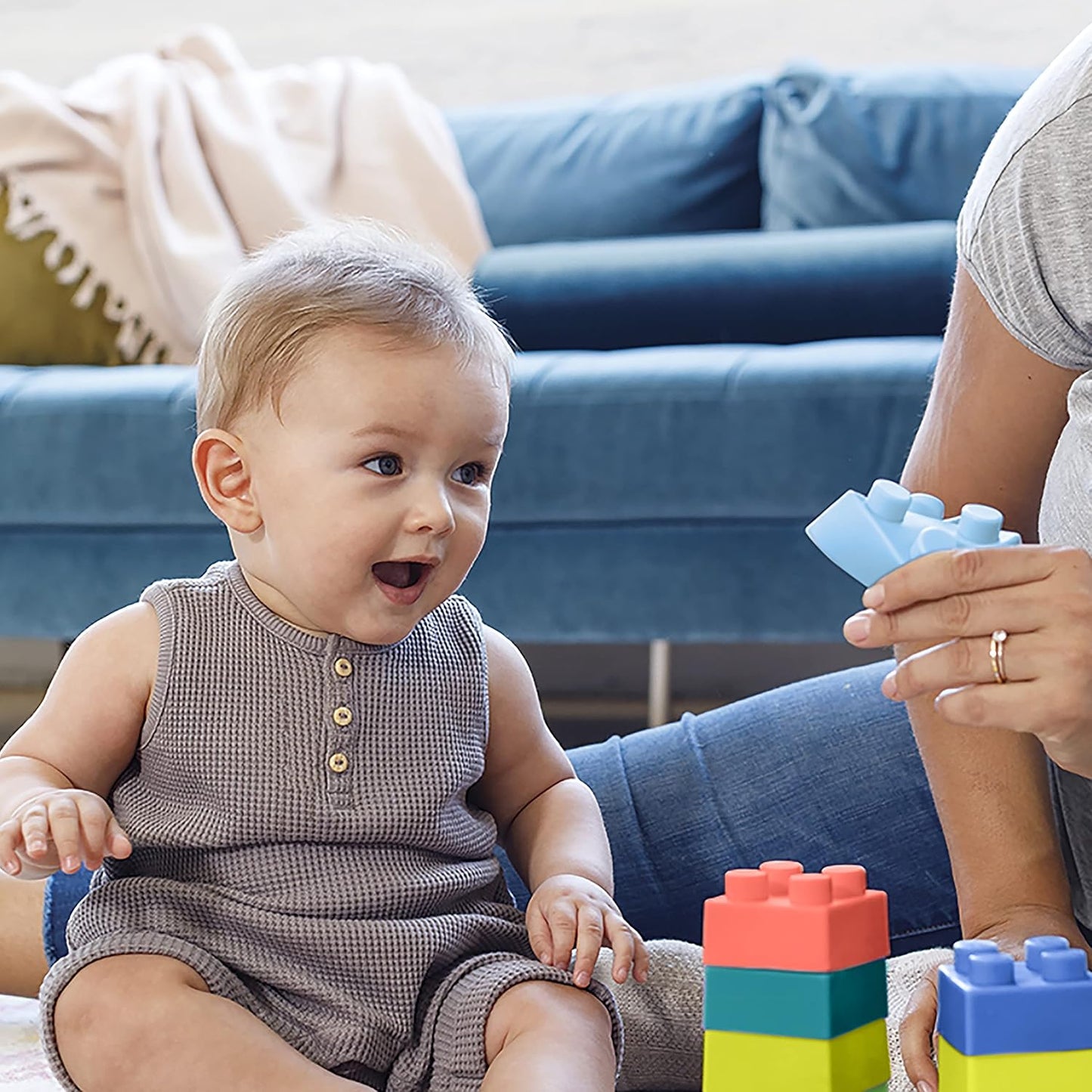 Infantino Super Soft 1St Building Blocks | 0M+