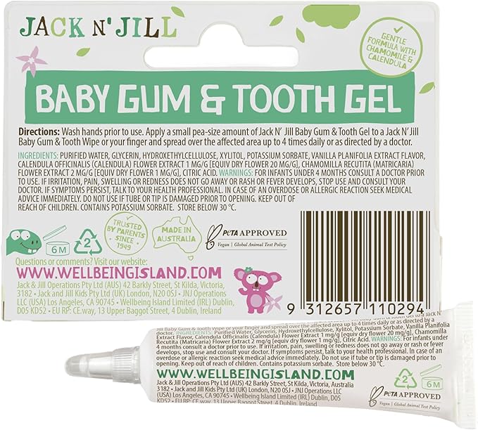 Jack N' Jill Natural Teething Gel 15g