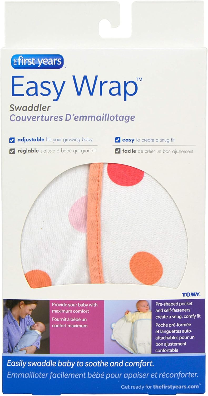 The First Years Easy Wrap Swaddler - Girl