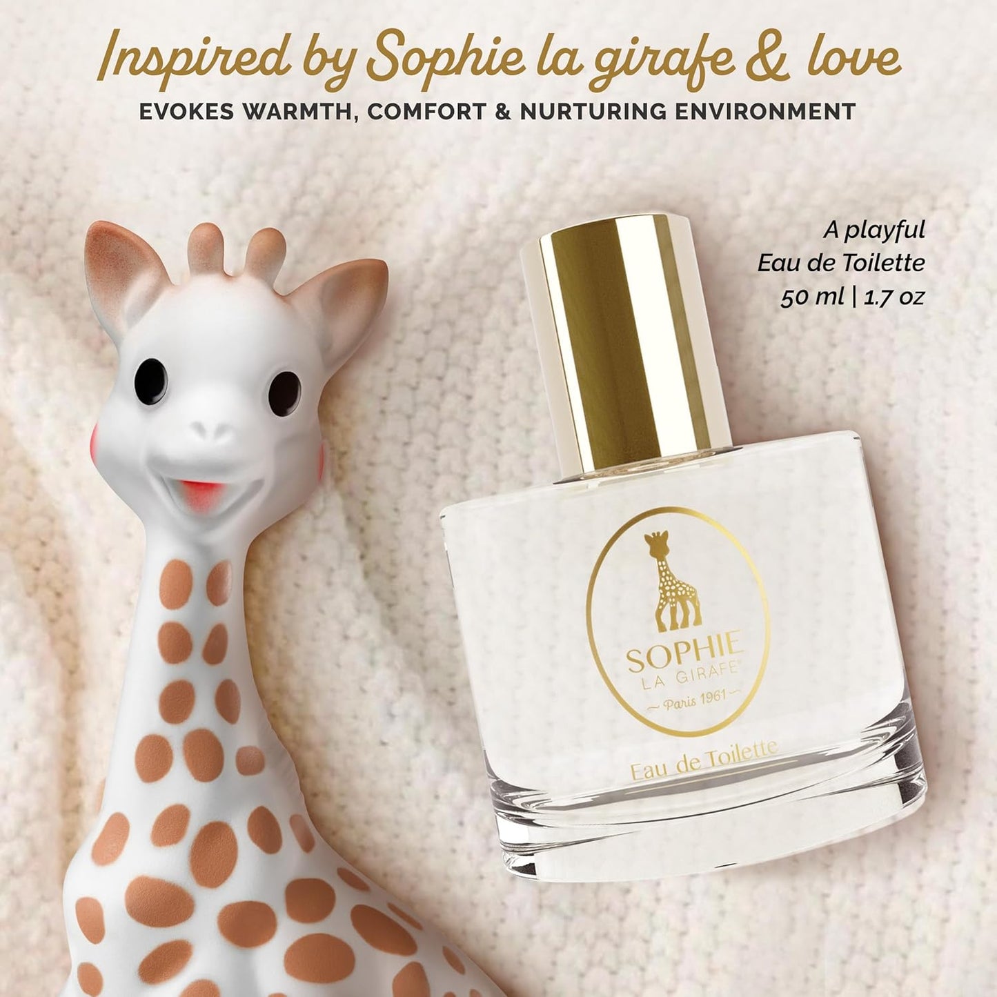 Sophie La Girafe Parfums SLG Eau de Toilette 50ml Gift Set with Plush Toy