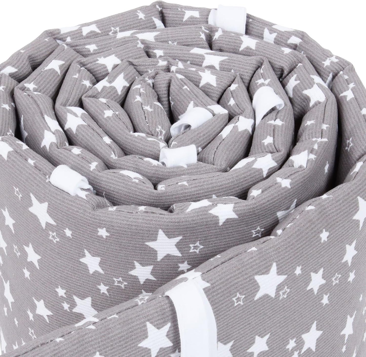 Babybay babynest Mesh-Piqué suitable for model Boxspring XXL, taupe stars white