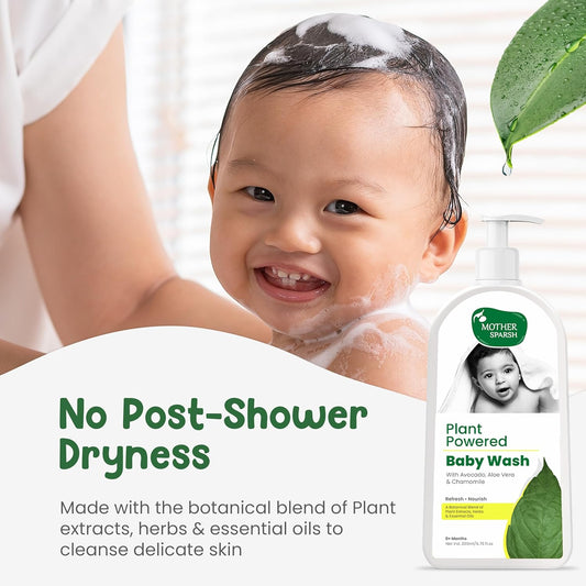 Mother Sparsh Baby Wash 200ml