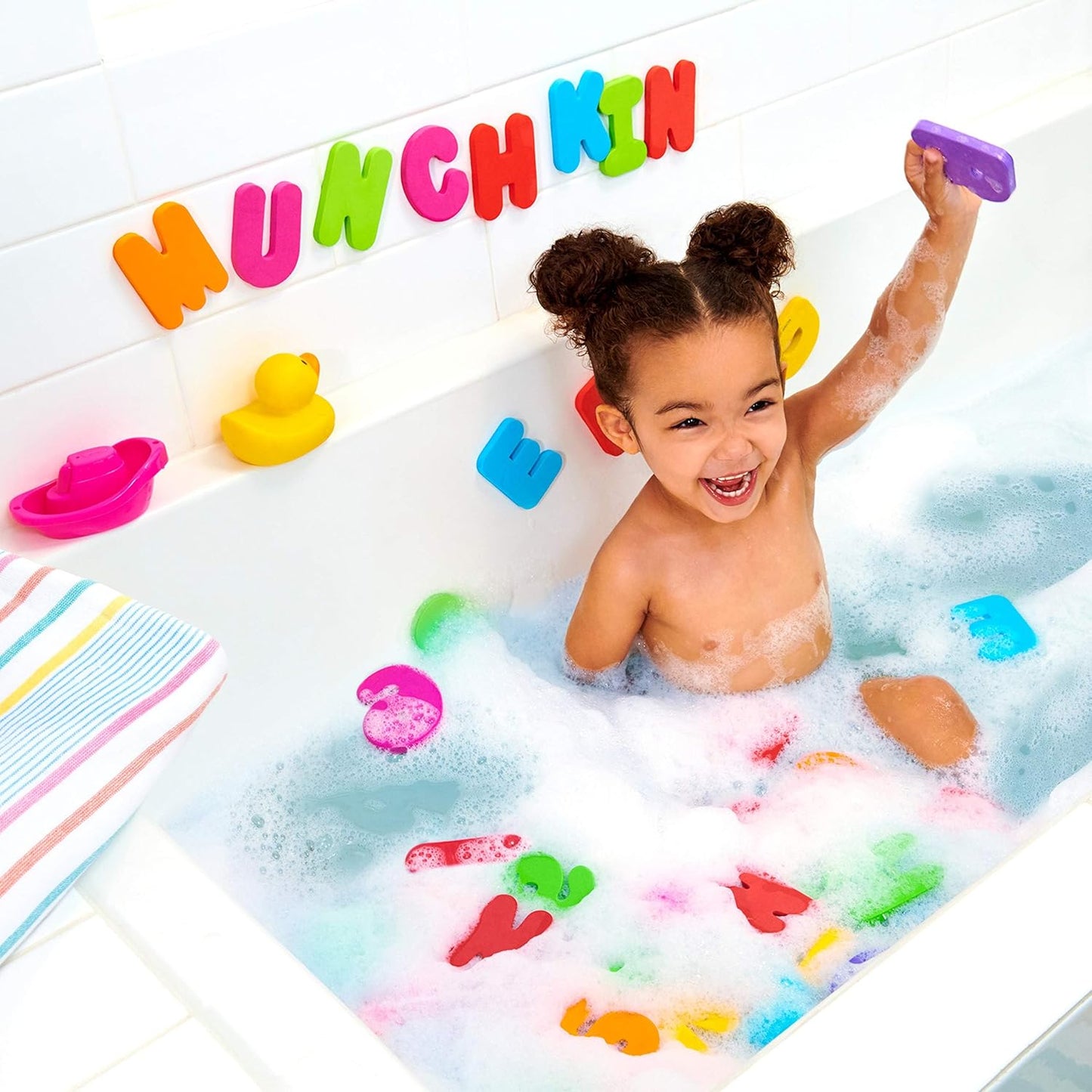 Munchkin Learn Bath Letters&Numbers-Brights