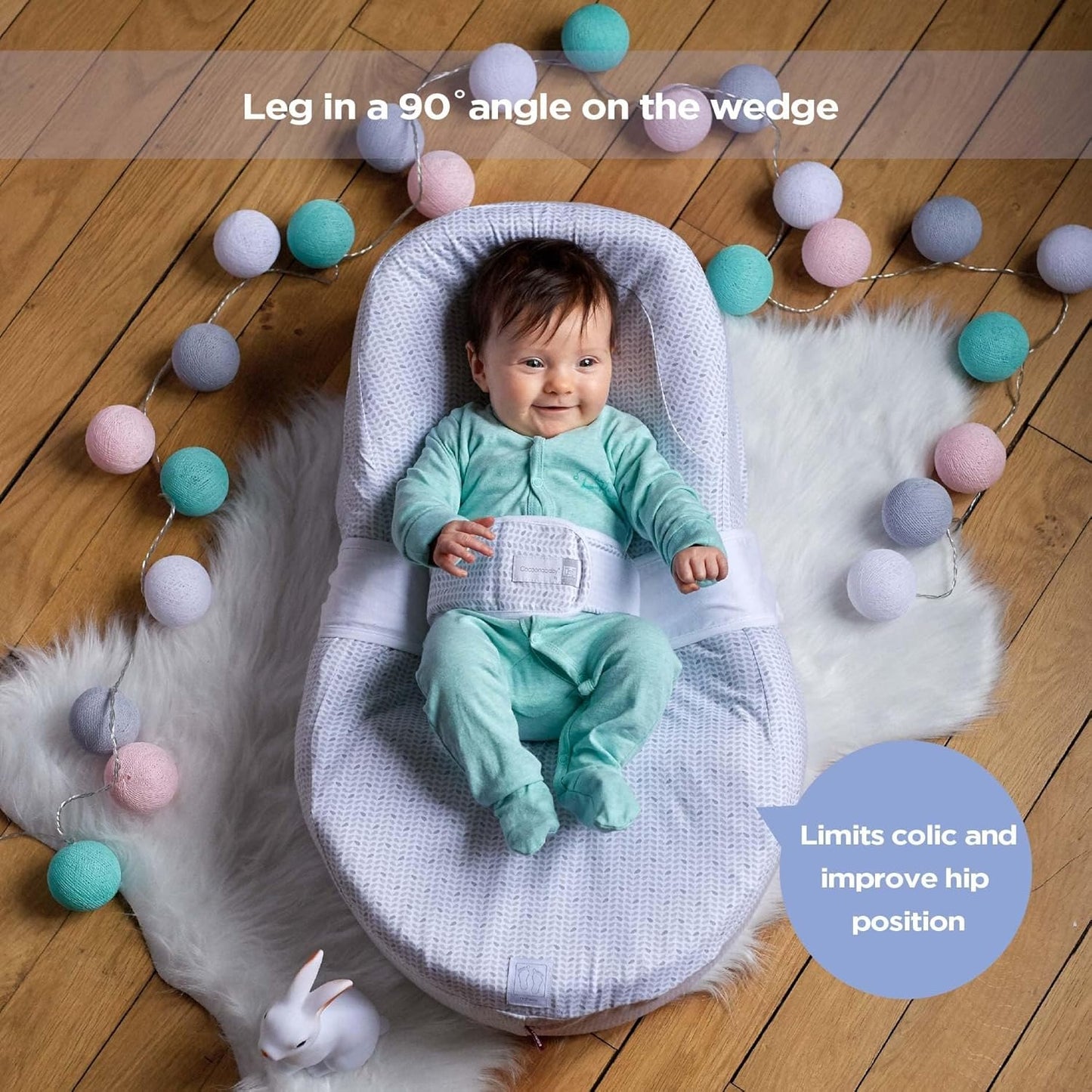 Red Castle Cocoonababy Nest White