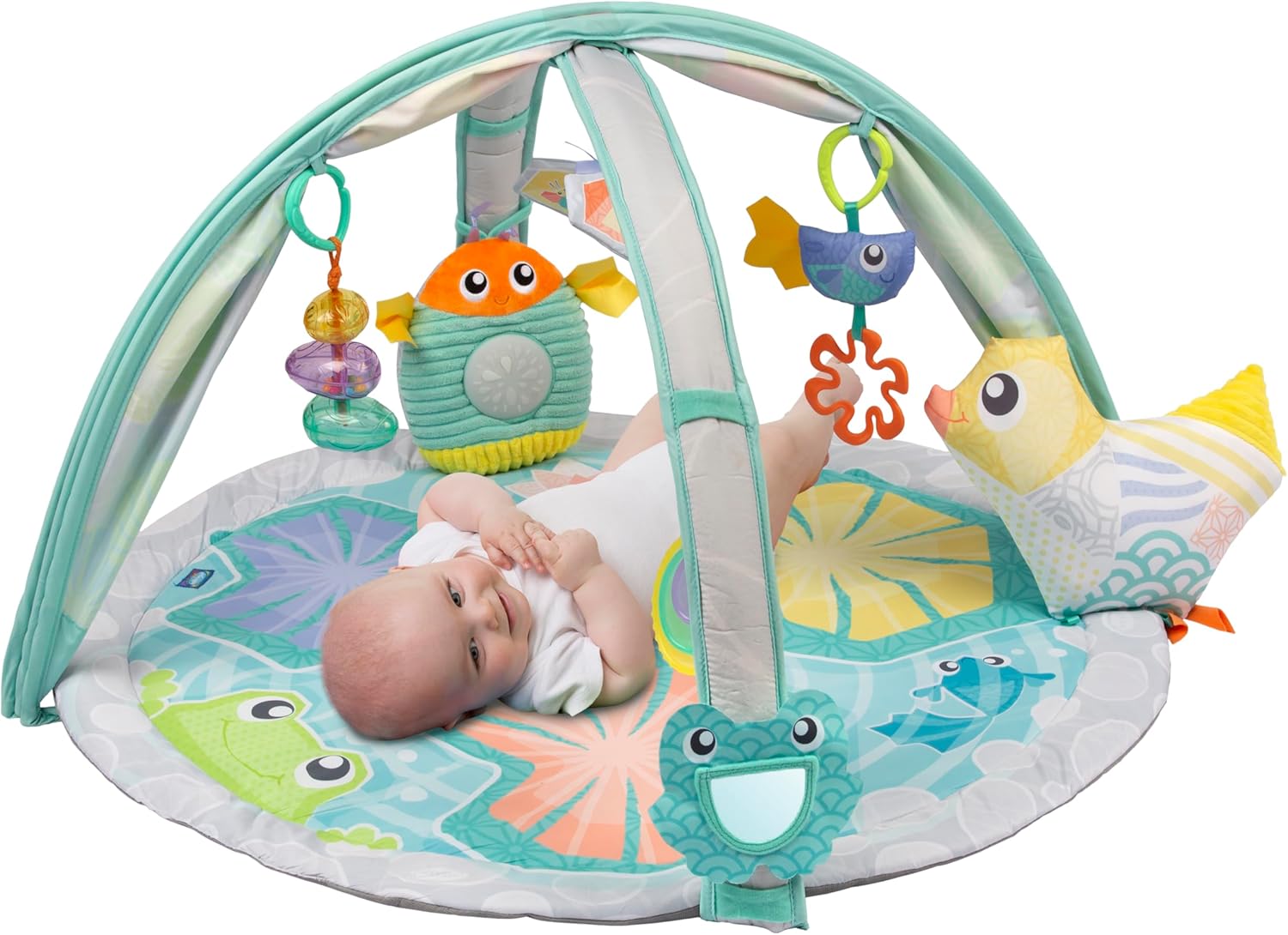 Playgro Zen Garden Light Up Cry Sensor Canopy Play Gym