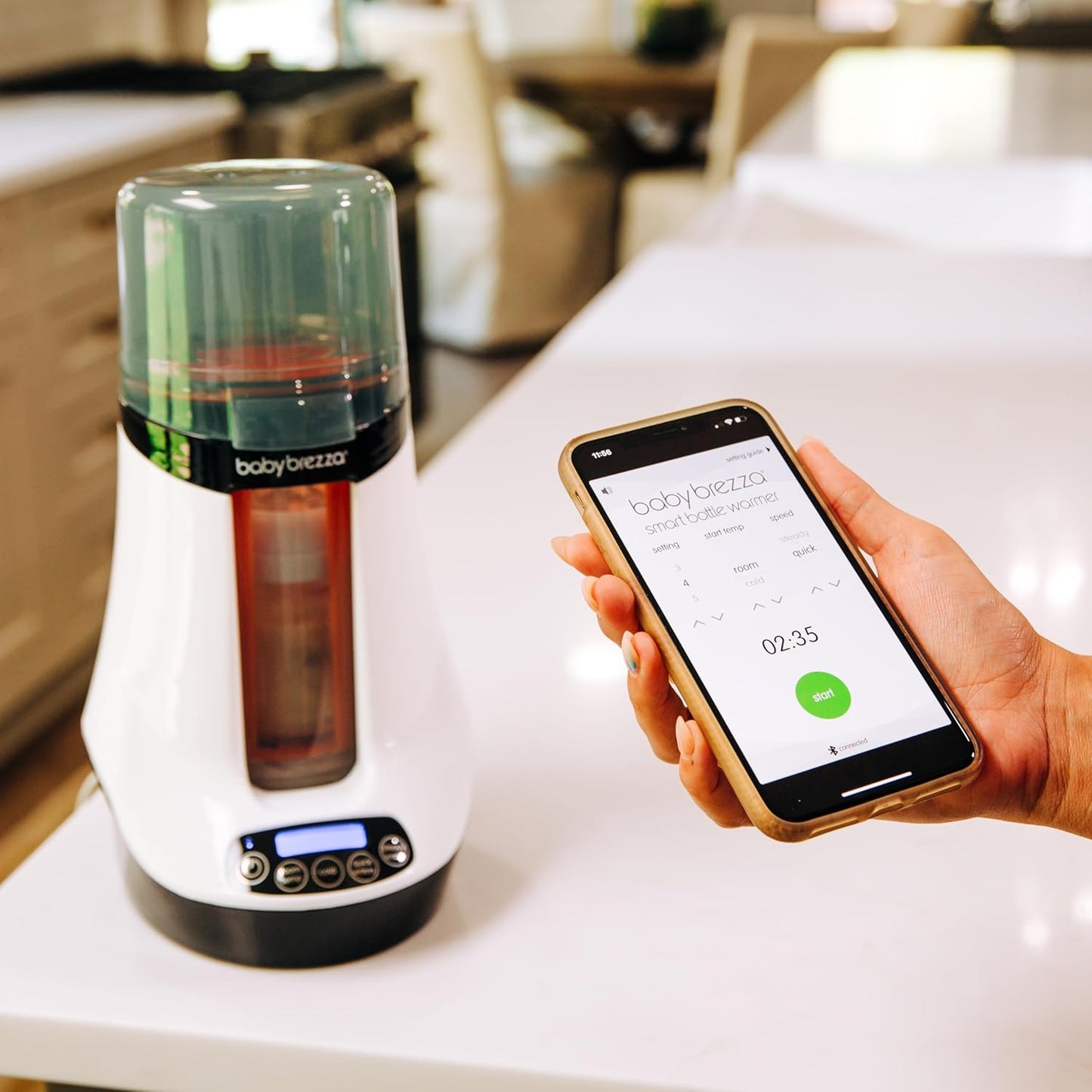 Baby Brezza Safe+Smart Baby Bottle Warmer