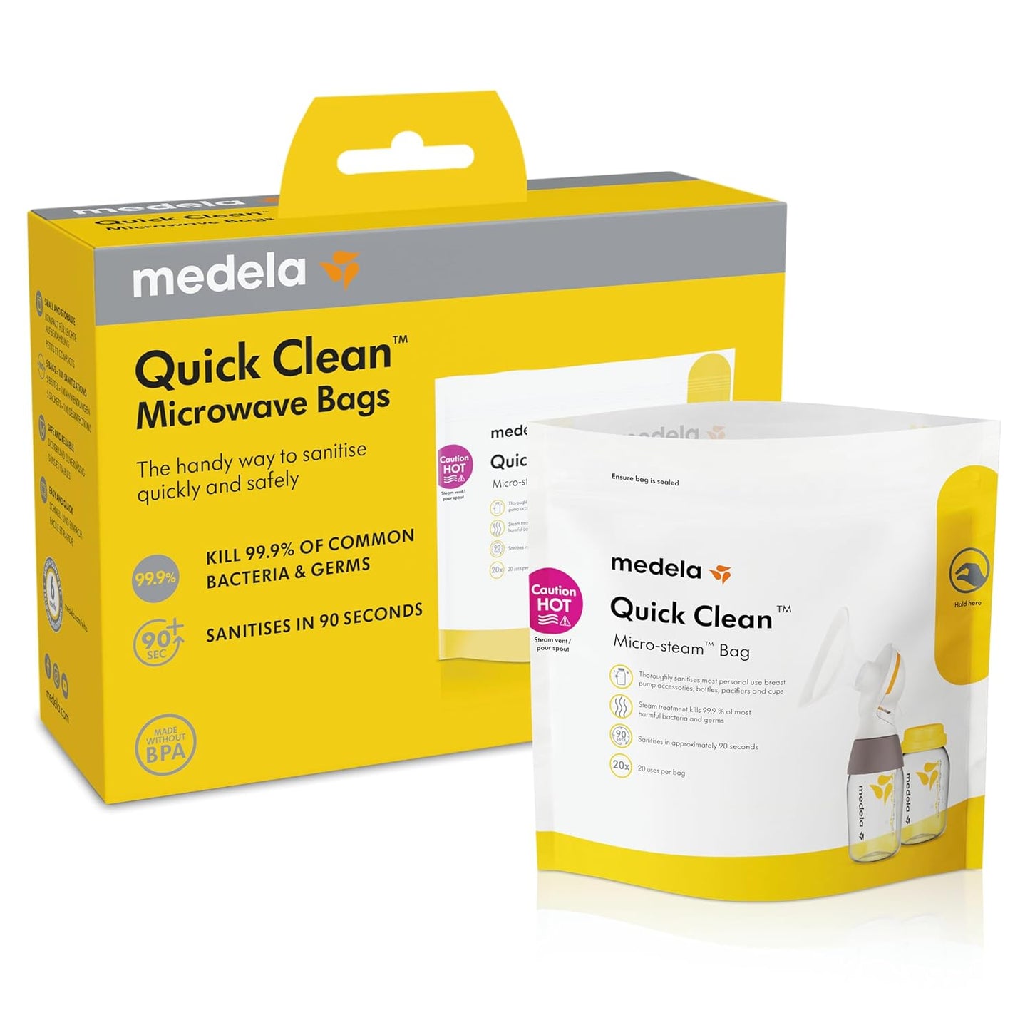Medela Quick Clean Microwave Sterilization Bags