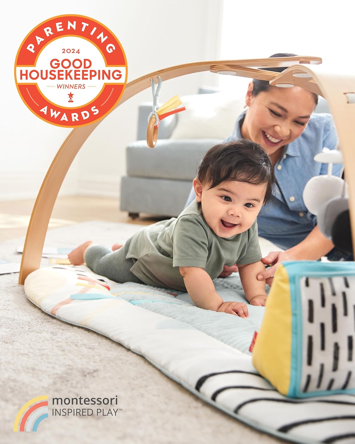Skip Hop Baby Discoverosity Montessori-Inspired Play Gym