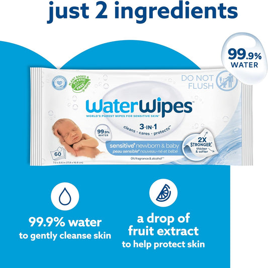 Water Wipes Mega Value Pack - 12pk