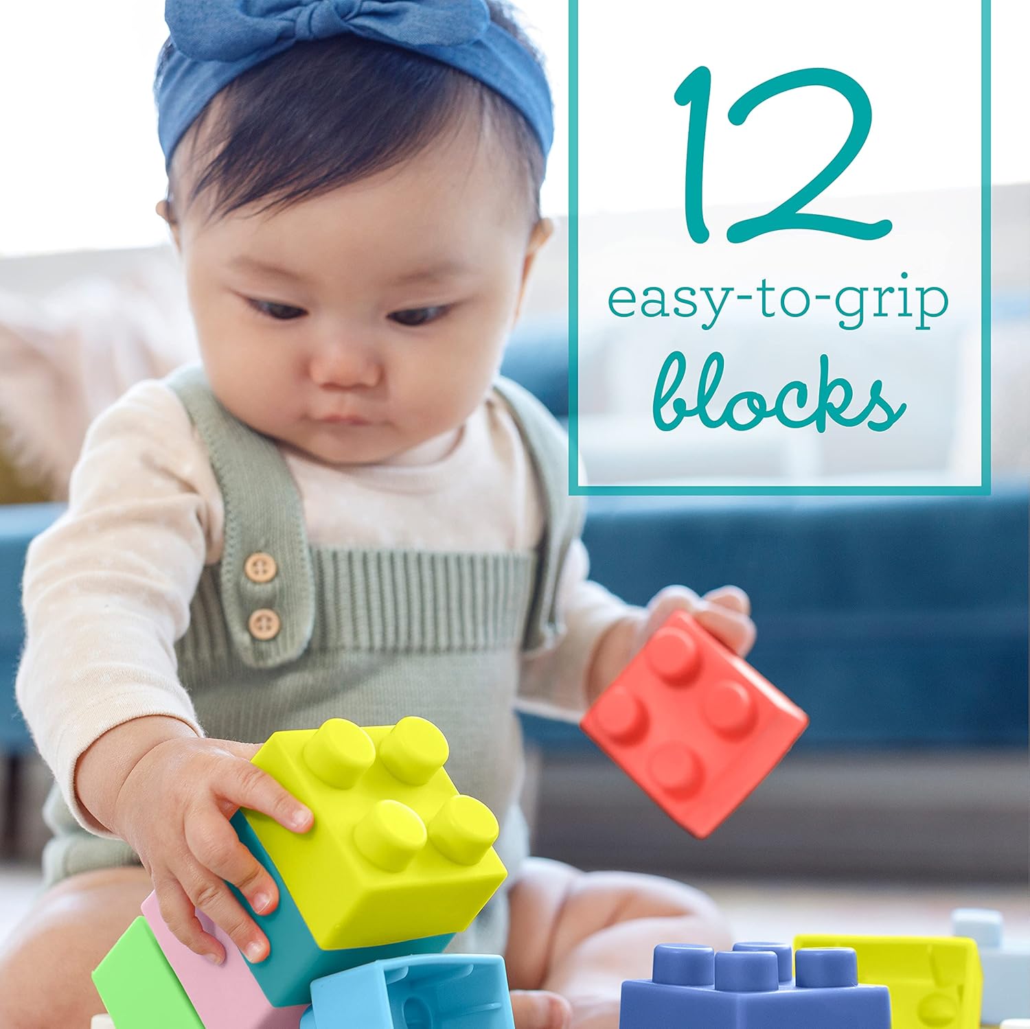Infantino Super Soft 1St Building Blocks | 0M+