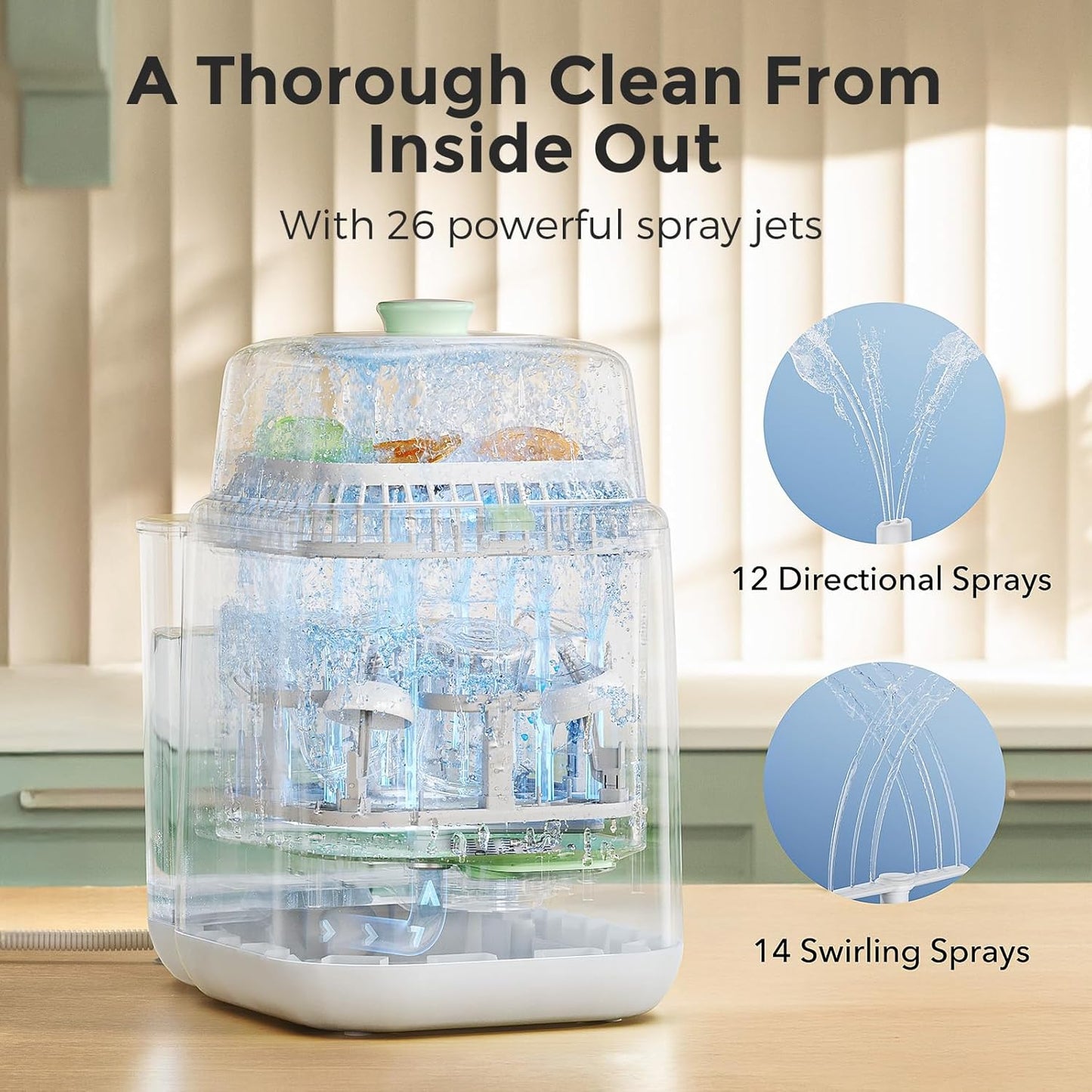 Momcozy KleanPal Pro Baby Bottle Washer