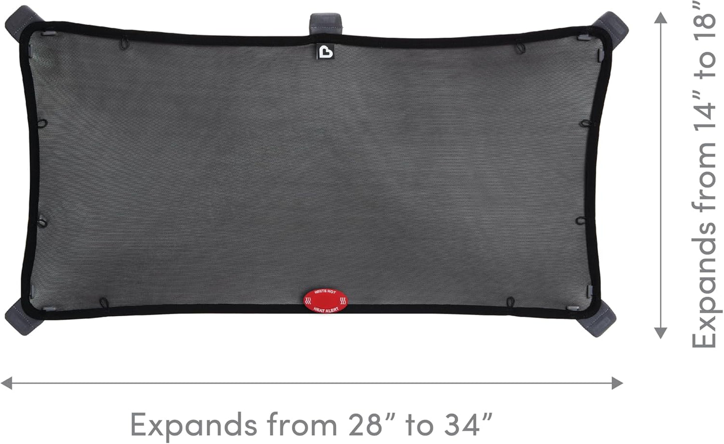 Munchkin Magnetic Stretch-To-Fit Sun Shade