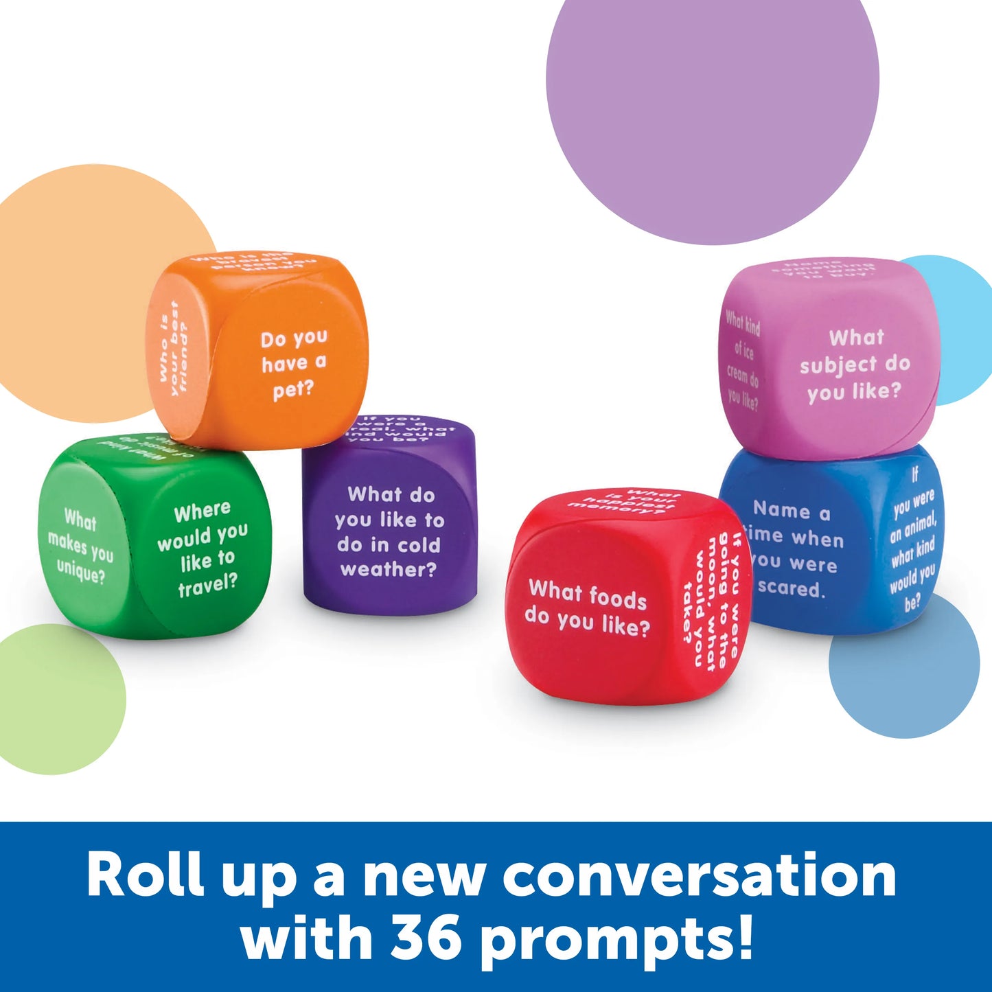 Learning Resources Conversation Cubes