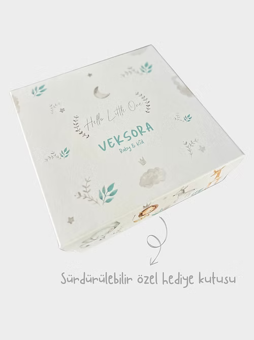 Veksora Little Love Newborn Gift Box Set - White