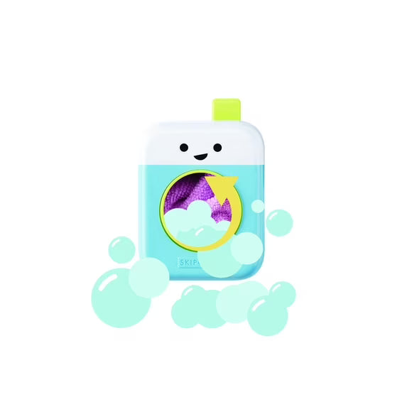 Skip Hop Squeaky Clean Wash & Spin Bath Toy Multi Color