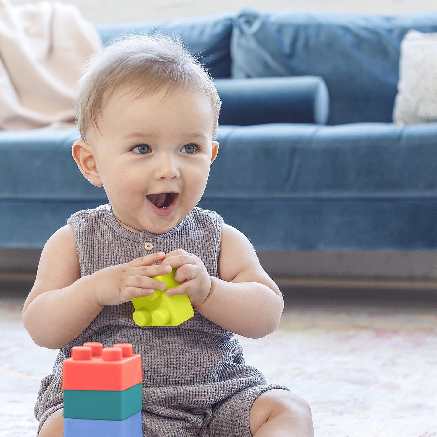 Infantino Super Soft 1St Building Blocks | 0M+