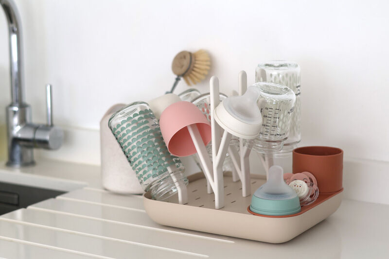 BEABA Forest Draining Rack Clay Gazelle