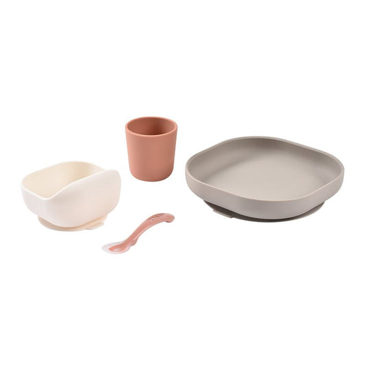 Beaba Silicone Dinner Meal Set - 4 Pcs