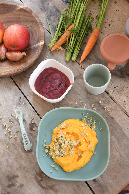 Beaba Silicone Dinner Meal Set - 4 Pcs