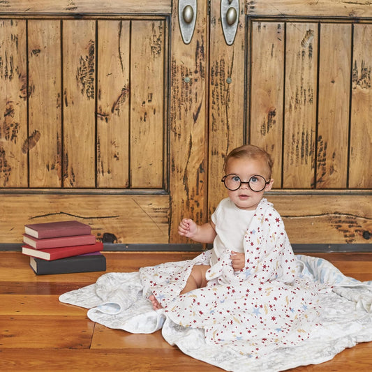 Aden + Anais Classic Dream Blanket Harry Potter - Iconic Letters