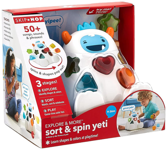 Skip Hop Explore & More Sort & Spin Yeti