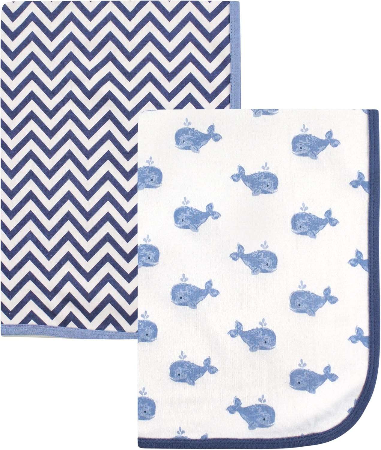 Hudson Baby - Interlock Cotton Swaddle Blanket 2 pcs