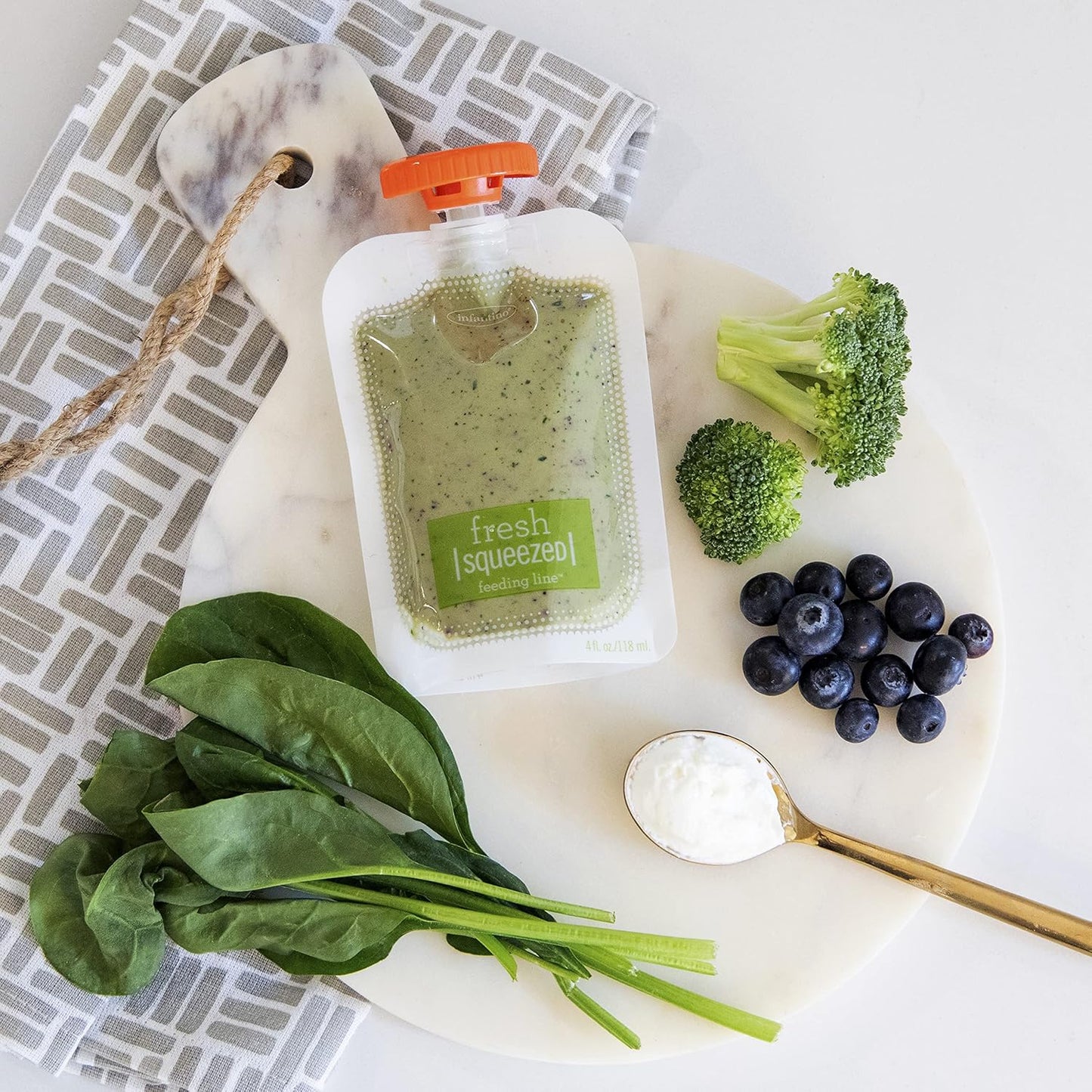 Infantino Fresh Squeezed Baby food Squeeze Station