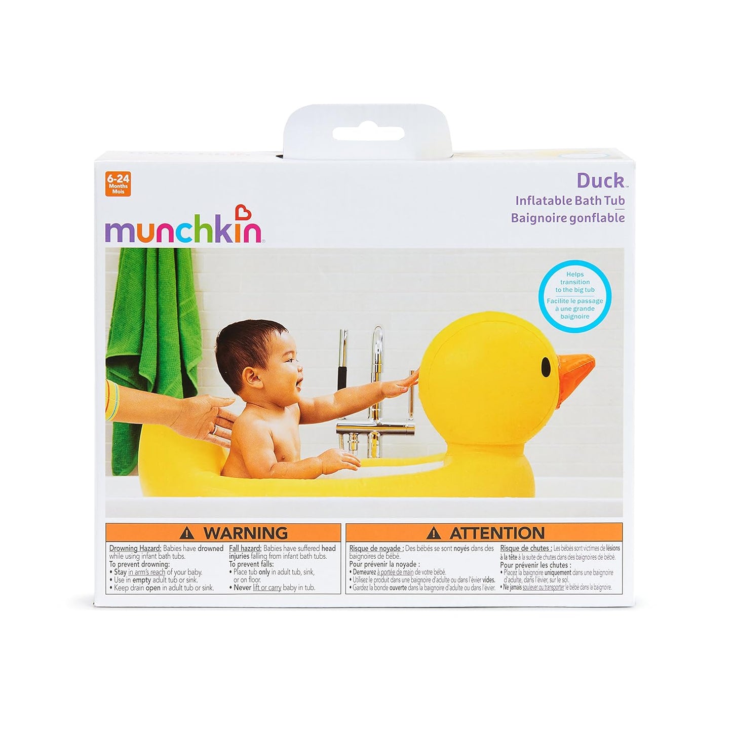 Munchkin Duck WH Inflatable Tub