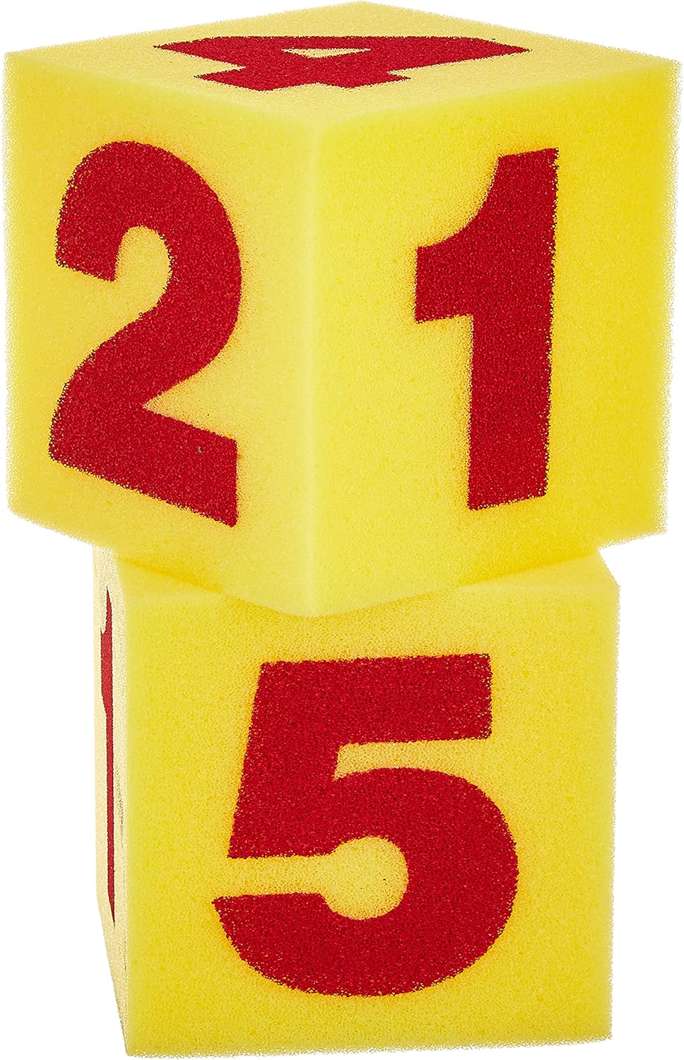Learning Resources Giant Soft Numeral Cubes, Set of 2