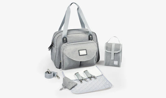 Beaba GenevaII Changing Bag Heather Grey