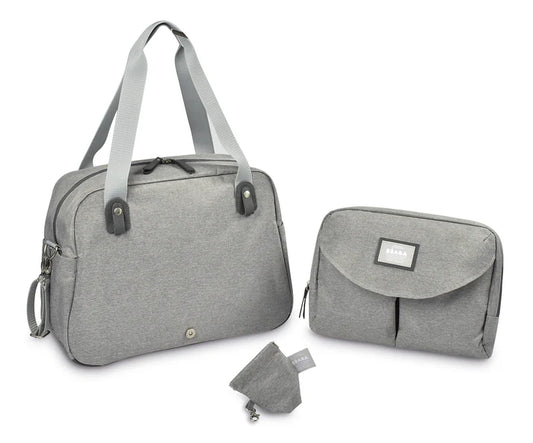Beaba GenevaII Changing Bag Heather Grey