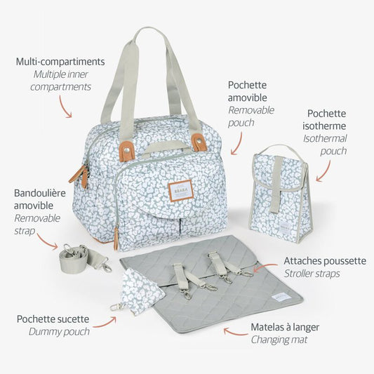 Beaba  GenevaII Changing Bag Cherry Blossom