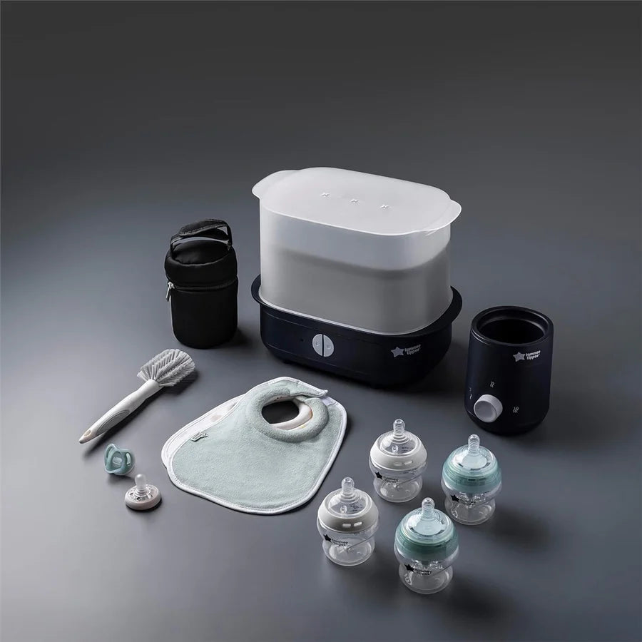Tommee Tippee Closer to Nature   Complete Feeding Kit - Black