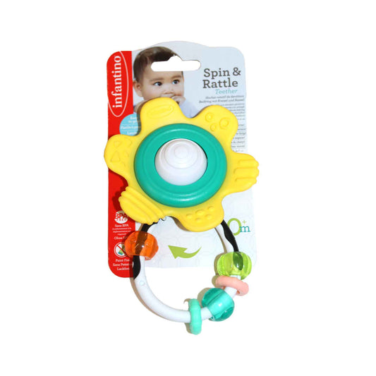 Infantino Spin & Rattle Teether