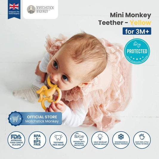 Matchstick Monkey Mini Monkey Teether