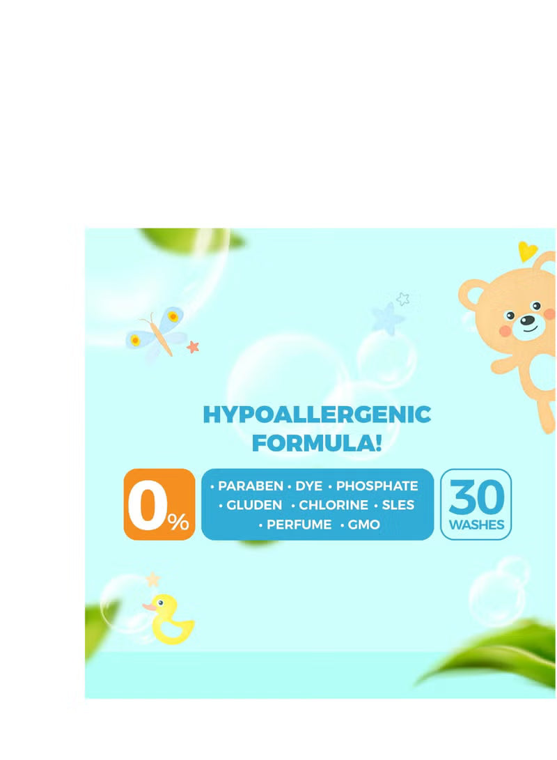 Just Green Organic Baby Laundry Cleaner 1500ml