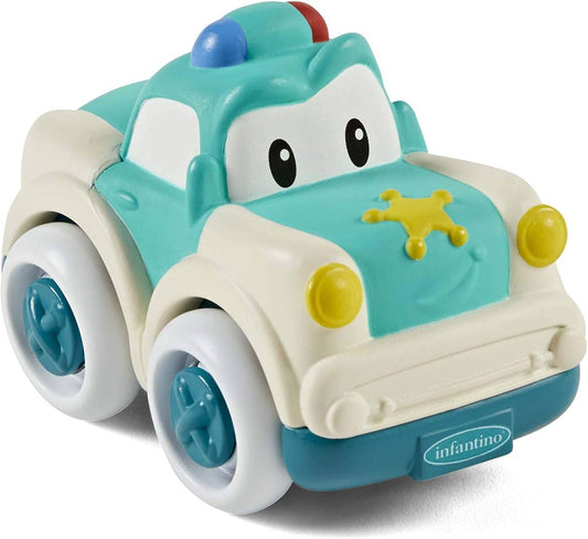 Infantino Grap & Roll Soft Wheels - Police Car | 0M+