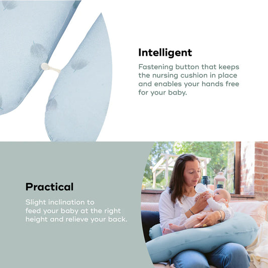 Babymoov  B.Love U-Shape Pregnancy Pillow Windy Blue