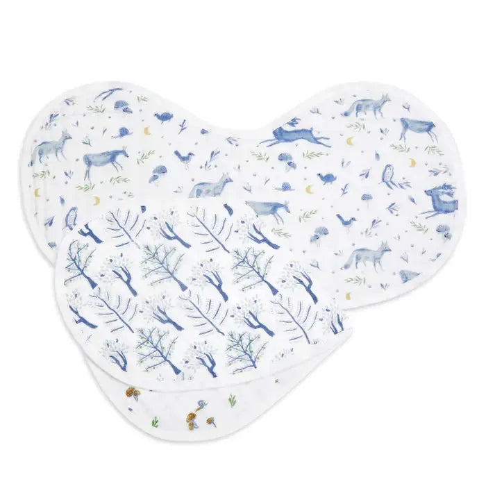 Aden + Anais Organic Cotton Burpy Bibs - Outdoors (2-Pack)