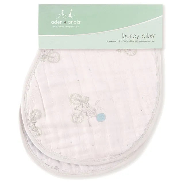 Aden + Anais Classic 2-Pack Burpy Bibs Night Sky Reverie