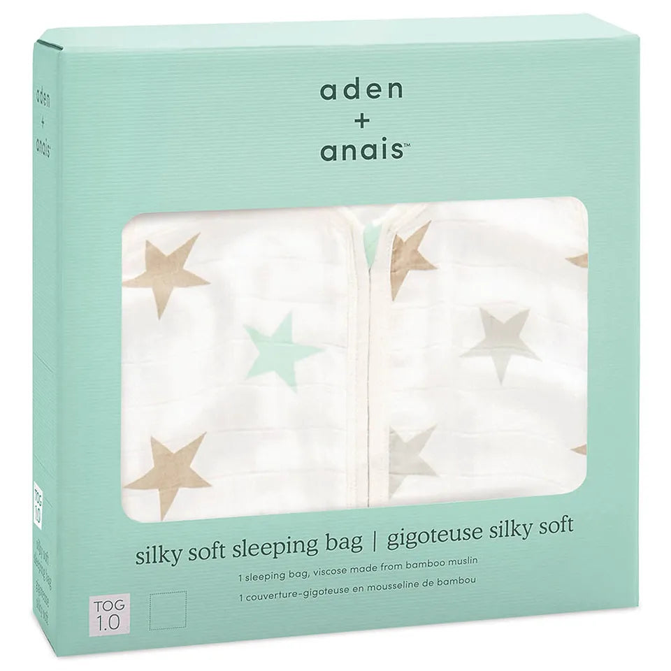 Aden + Anais  Silky Soft Sleeping Bag Milky Way