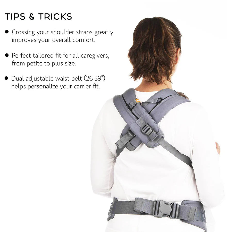 Beco Gemini Baby Carrier Organic Metro Black