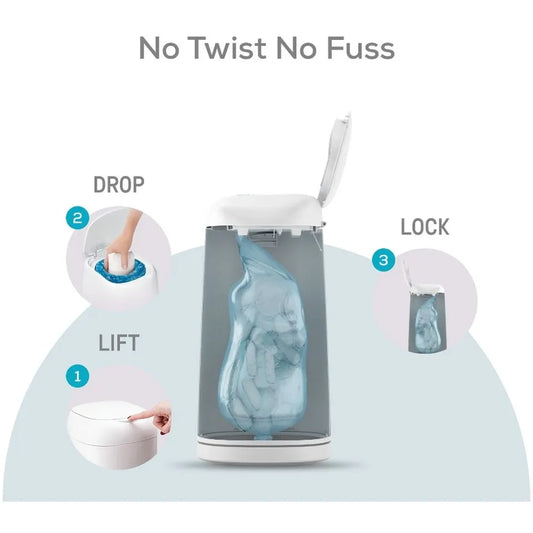 Angelcare  Round Refill Cassettes 3-Pack